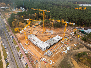 Отчет о ходе строительства октябрь 2025