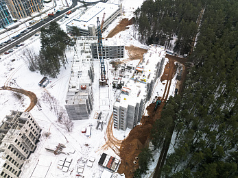 Отчет о ходе строительства февраль 2026