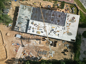 Отчет о ходе строительства август 2025