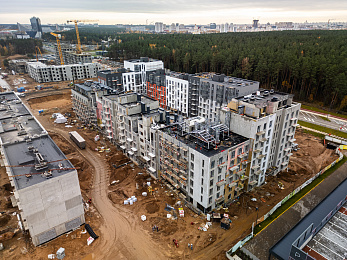 Отчет о ходе строительства октябрь 2025