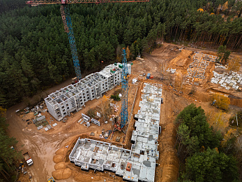 Отчет о ходе строительства октябрь 2025