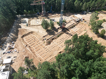 Отчет о ходе строительства июнь-июль 2025