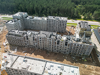 Отчет о ходе строительства июнь-июль 2025