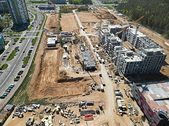 Отчет о ходе строительства апрель 2024