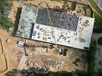 Отчет о ходе строительства август 2025