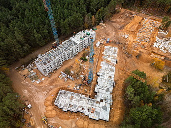 Отчет о ходе строительства октябрь 2025