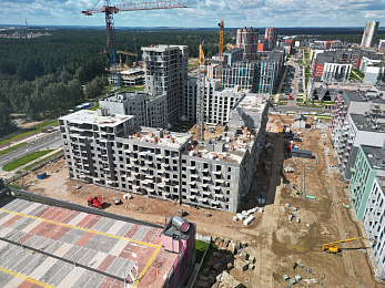 Отчет о ходе строительства июнь-июль 2025