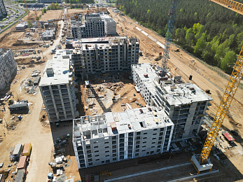 Отчет о ходе строительства апрель 2024