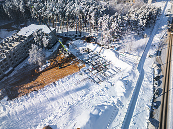 Отчет о ходе строительства январь 2026