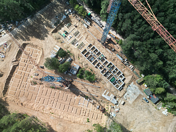 Отчет о ходе строительства август 2025