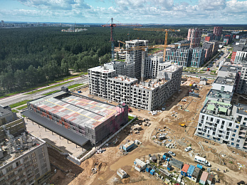 Отчет о ходе строительства июнь-июль 2025