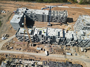 Отчет о ходе строительства апрель 2024