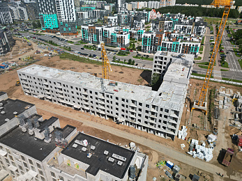 Отчет о ходе строительства июнь-июль 2025