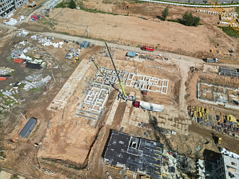 Отчет о ходе строительства июнь-июль 2025