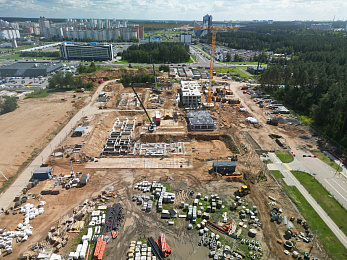 Отчет о ходе строительства июнь-июль 2025