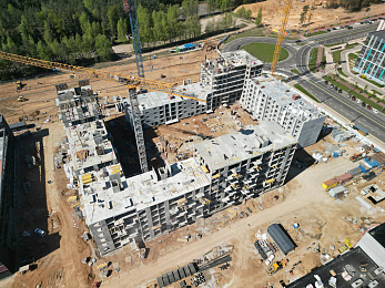 Отчет о ходе строительства апрель 2024