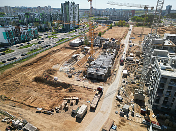 Отчет о ходе строительства апрель 2024