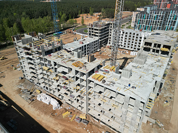 Отчет о ходе строительства апрель 2024