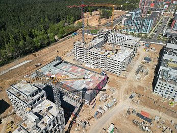 Отчет о ходе строительства апрель 2024