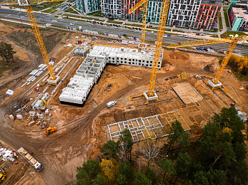 Отчет о ходе строительства октябрь 2025