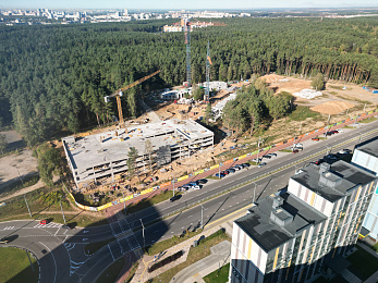 Отчет о ходе строительства сентябрь 2025