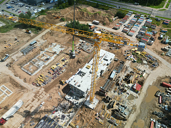 Отчет о ходе строительства июнь-июль 2025