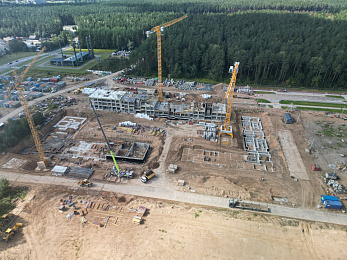 Отчет о ходе строительства август 2025