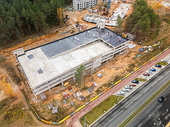 Отчет о ходе строительства октябрь 2025