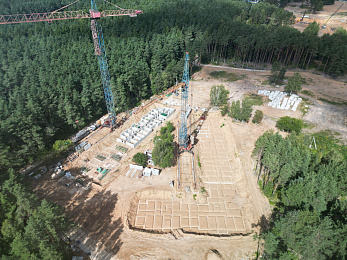 Отчет о ходе строительства август 2025