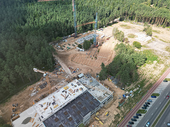 Отчет о ходе строительства август 2025