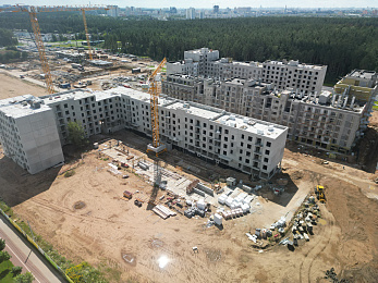 Отчет о ходе строительства июнь-июль 2025