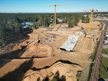 Отчет о ходе строительства сентябрь 2025