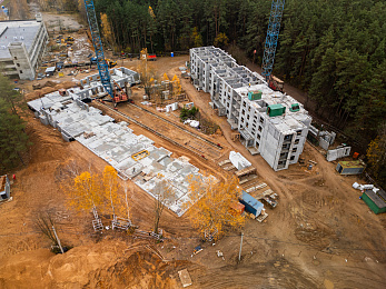 Отчет о ходе строительства октябрь 2025