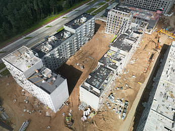 Отчет о ходе строительства август 2025