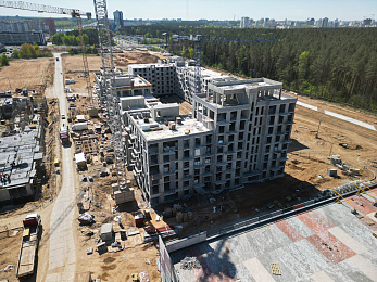 Отчет о ходе строительства апрель 2024